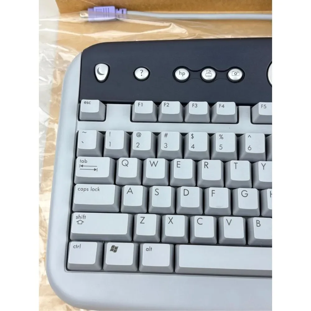NOS New Old Stock HP Model 5181 Wired Multimedia Computer Keyboard Open Box